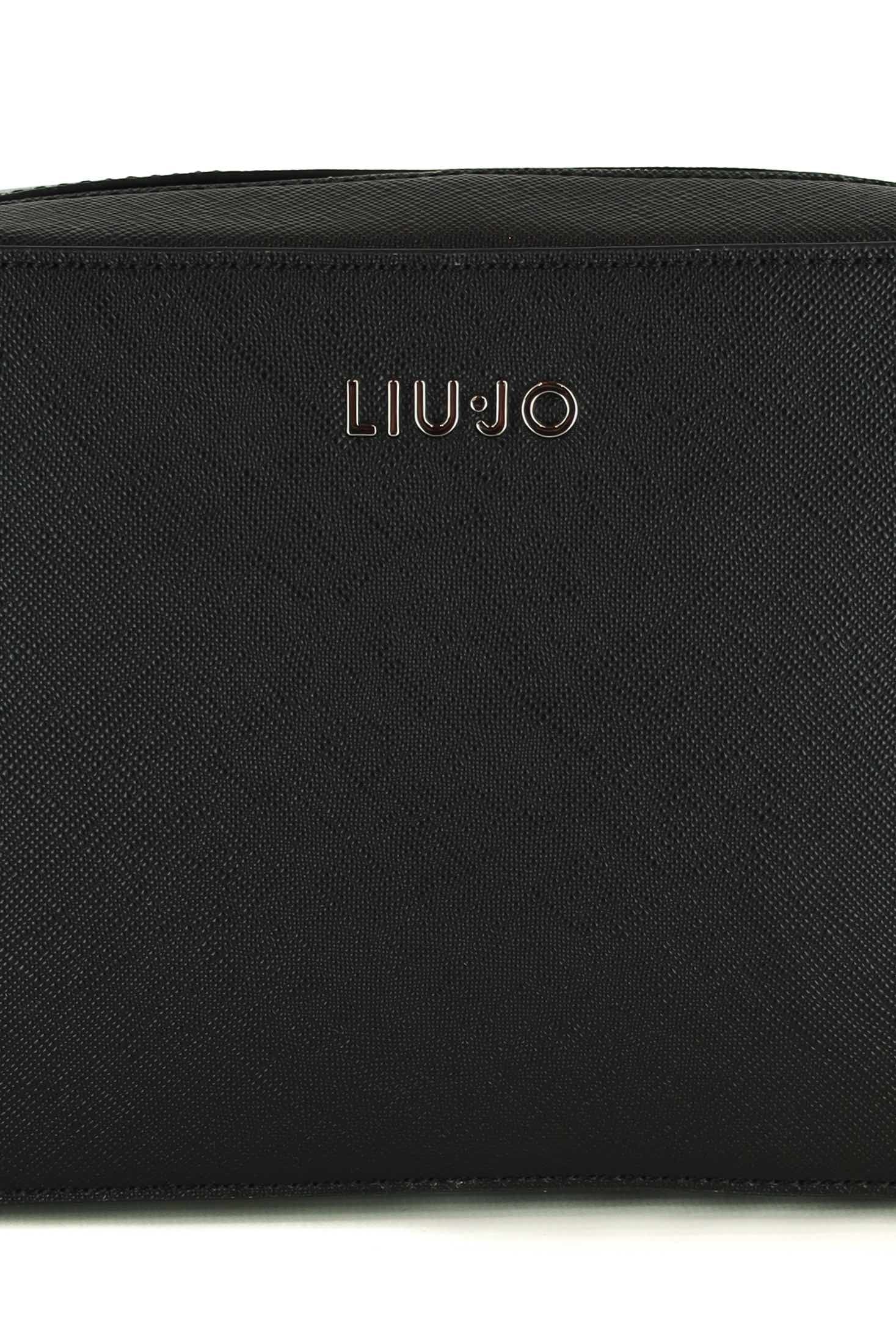 Liu Jo Borse borsa a spalla con tracolla animalier nero