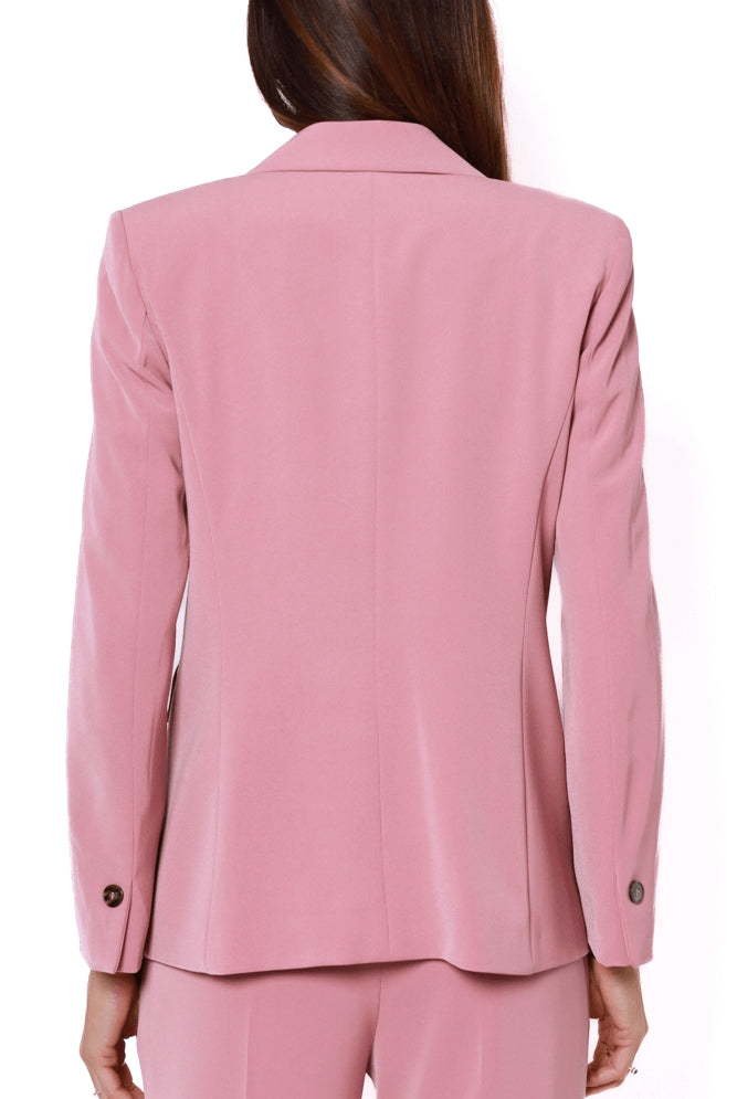 Emme Marella giacca blazer monopetto rosa