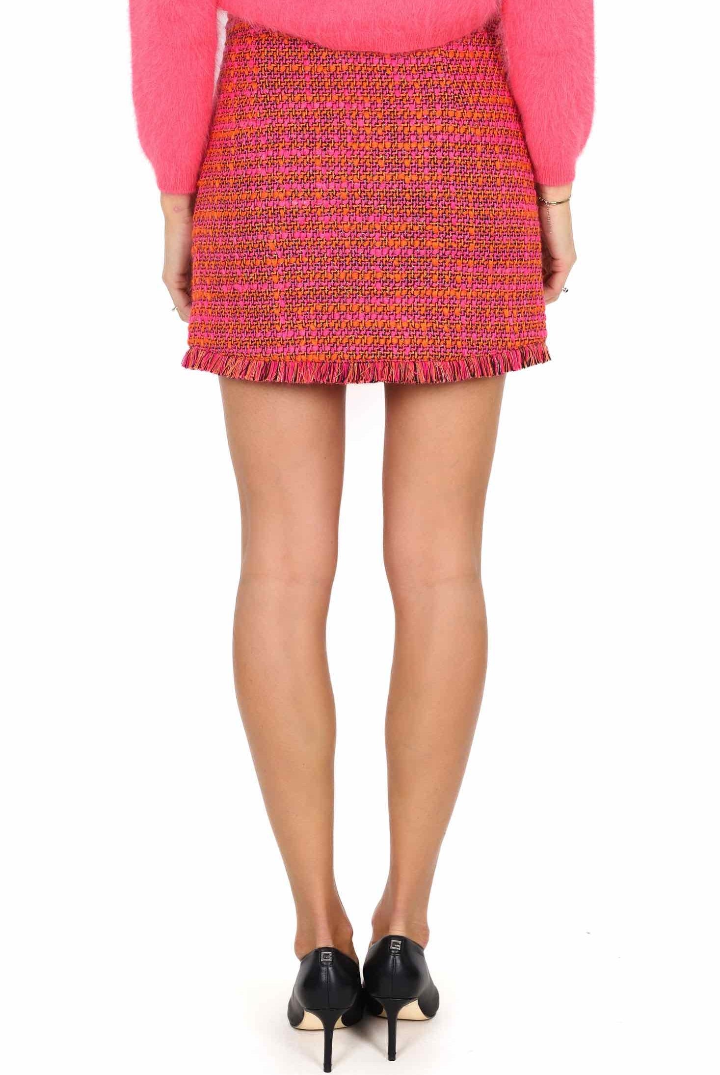 Liu Jo Black gonna corta in bouclÈ fuxia