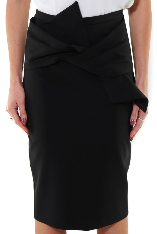 Sandro Ferrone gonna loungette con fiocco nero