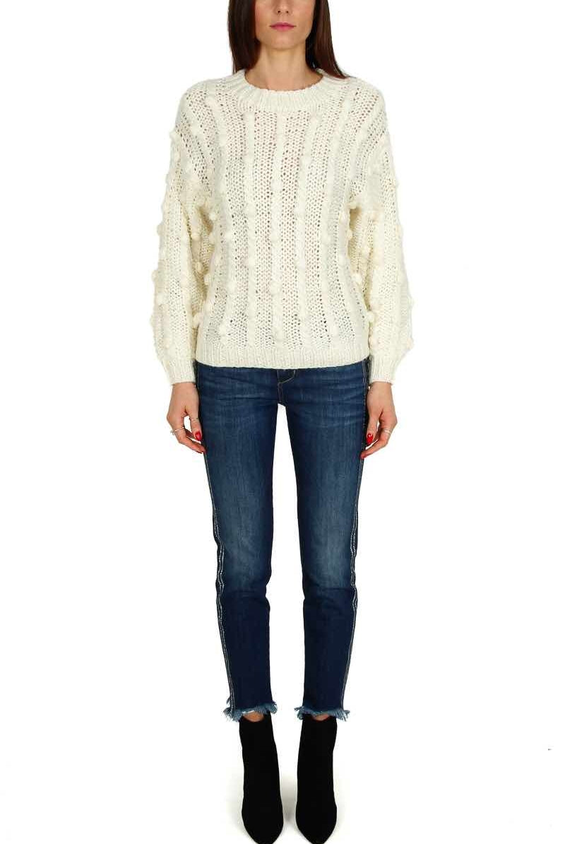 Blu Denim jeans skinny con bande laterali glitter blu