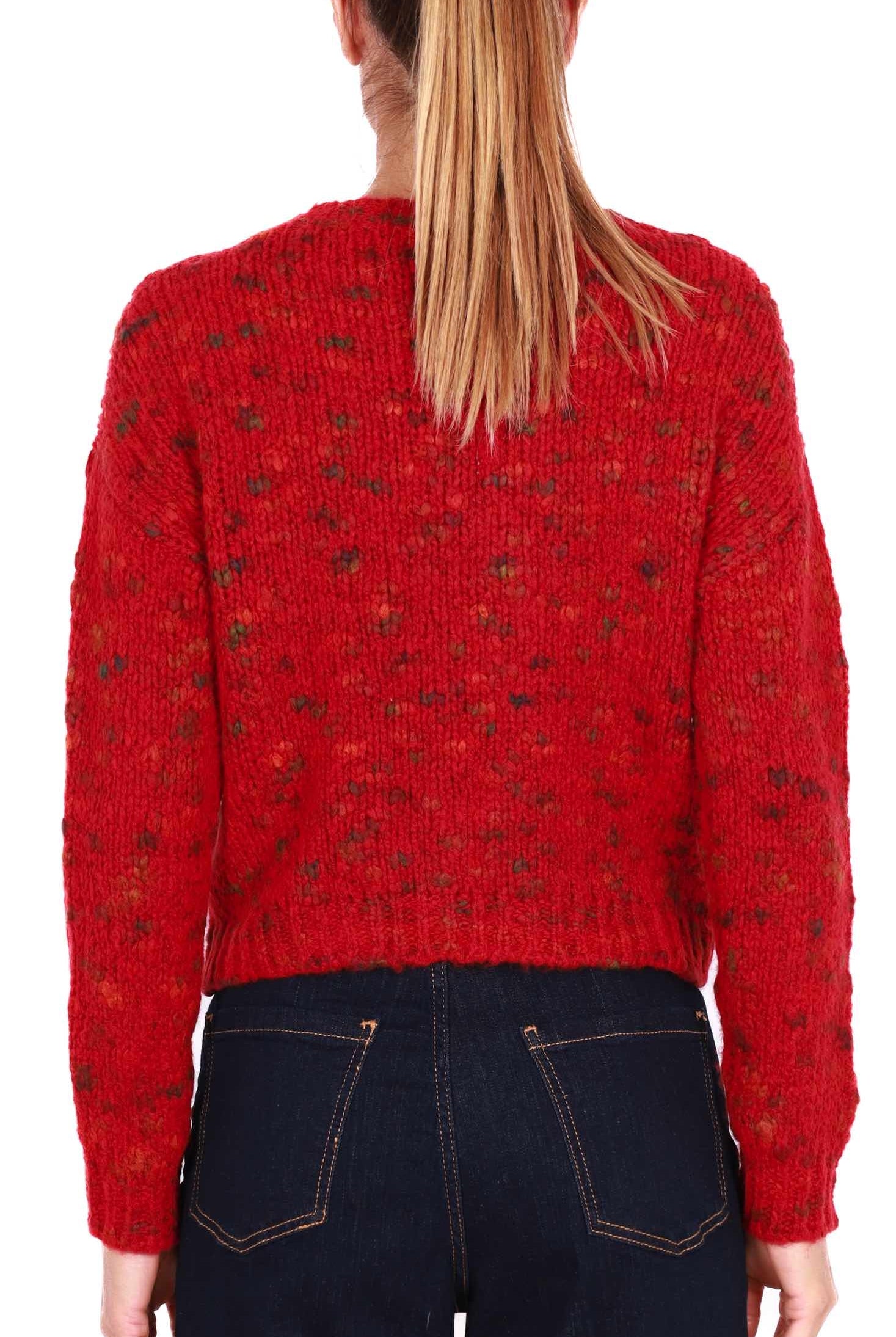 Emme Marella maglia girocollo di misto viscosa fantasia