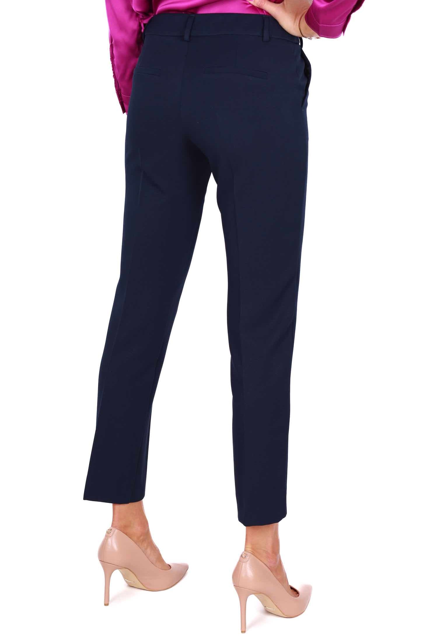 Emme Marella pantalone a sigaretta blu