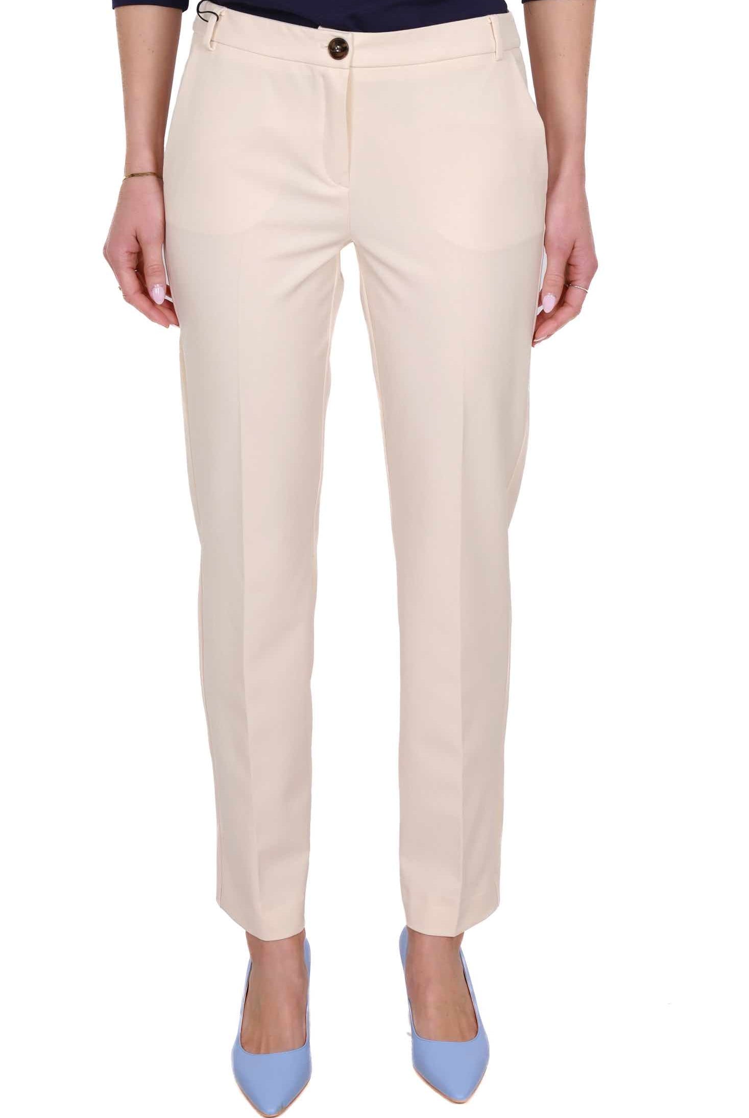 Emme Marella pantalone a sigaretta burro