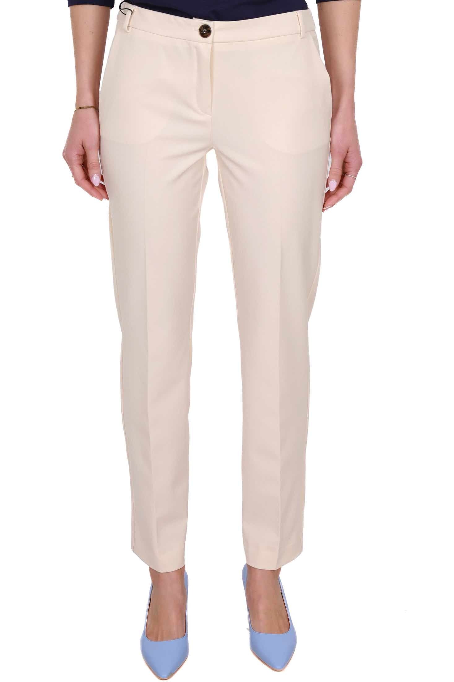 Emme Marella pantalone a sigaretta burro