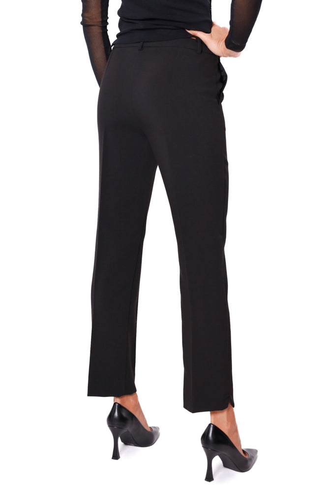 Emme Marella pantalone donna a sigaretta nero