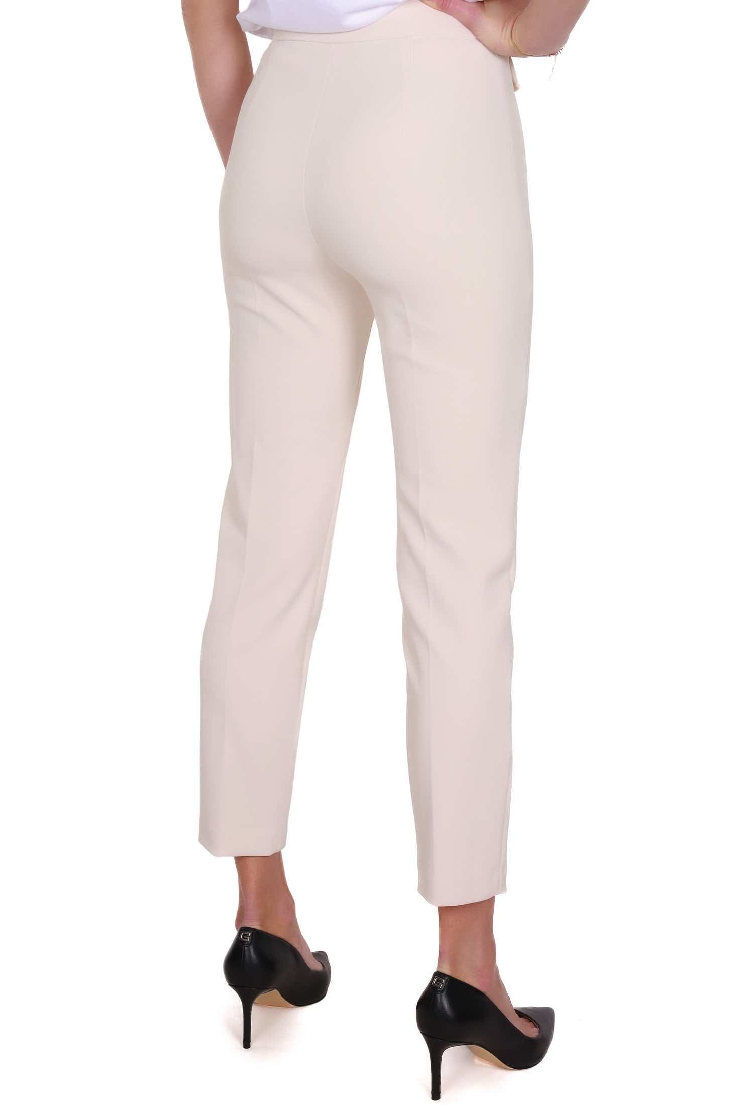 Elisabetta Franchi pantalone elegante in crÈpe burro