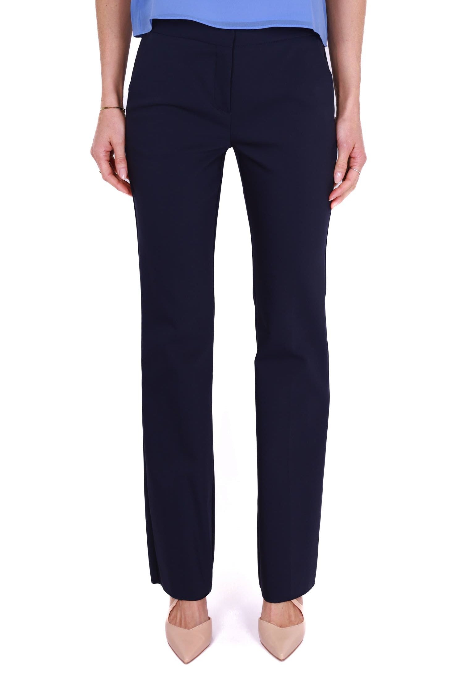 Emme Marella pantalone tasche america blu