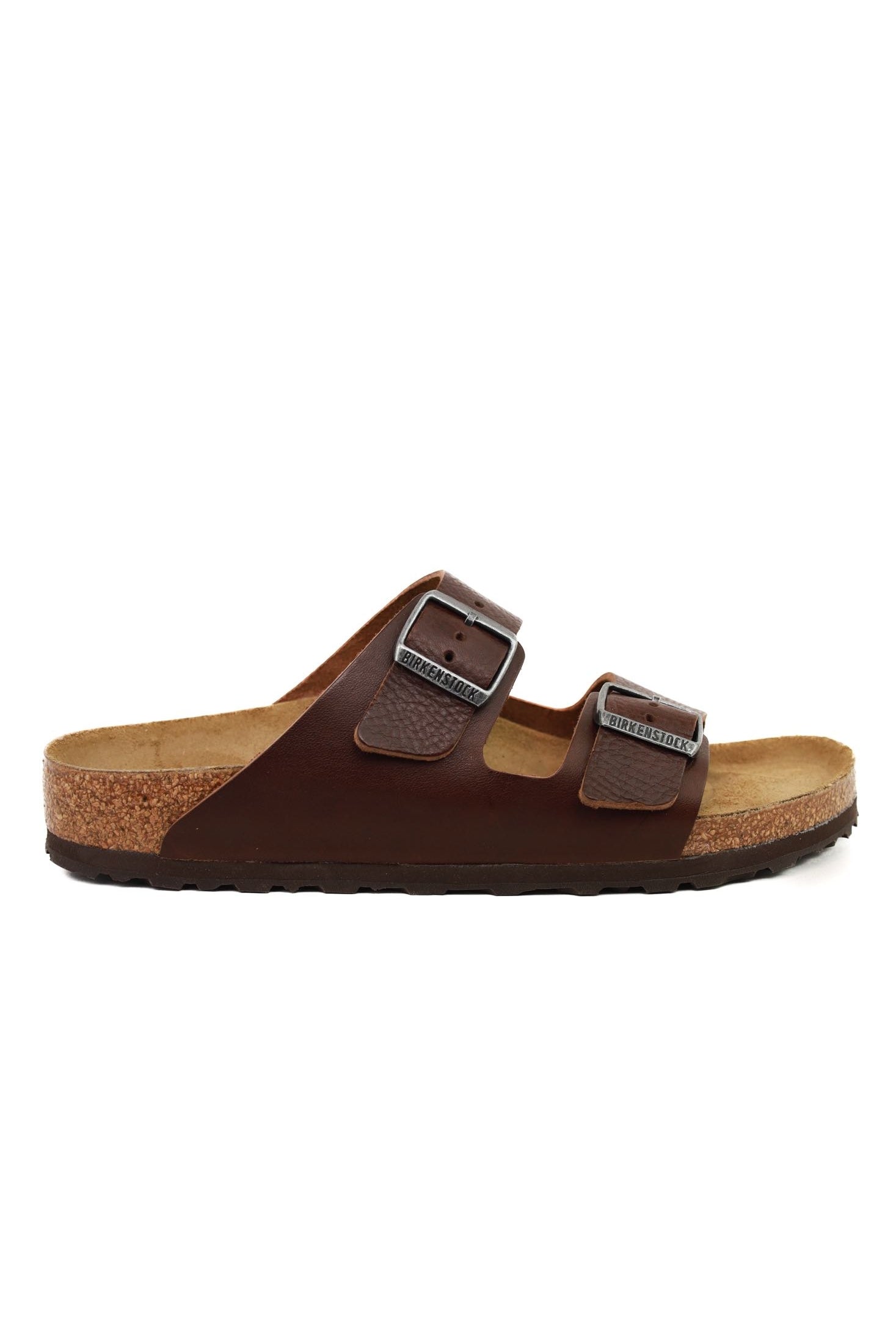 Birkenstock sandalo uomo arizona in pelle marrone