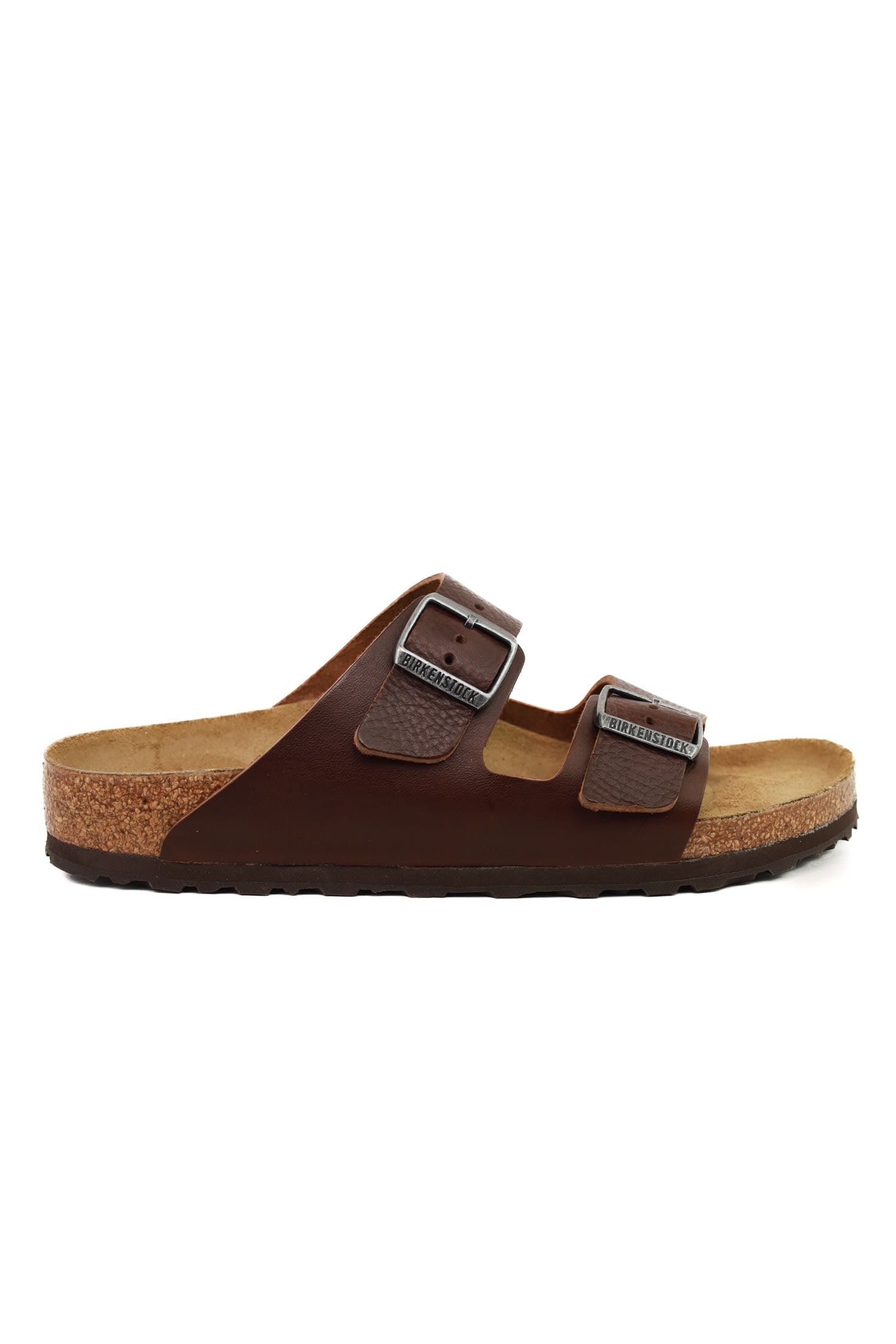 Birkenstock sandalo uomo arizona in pelle marrone