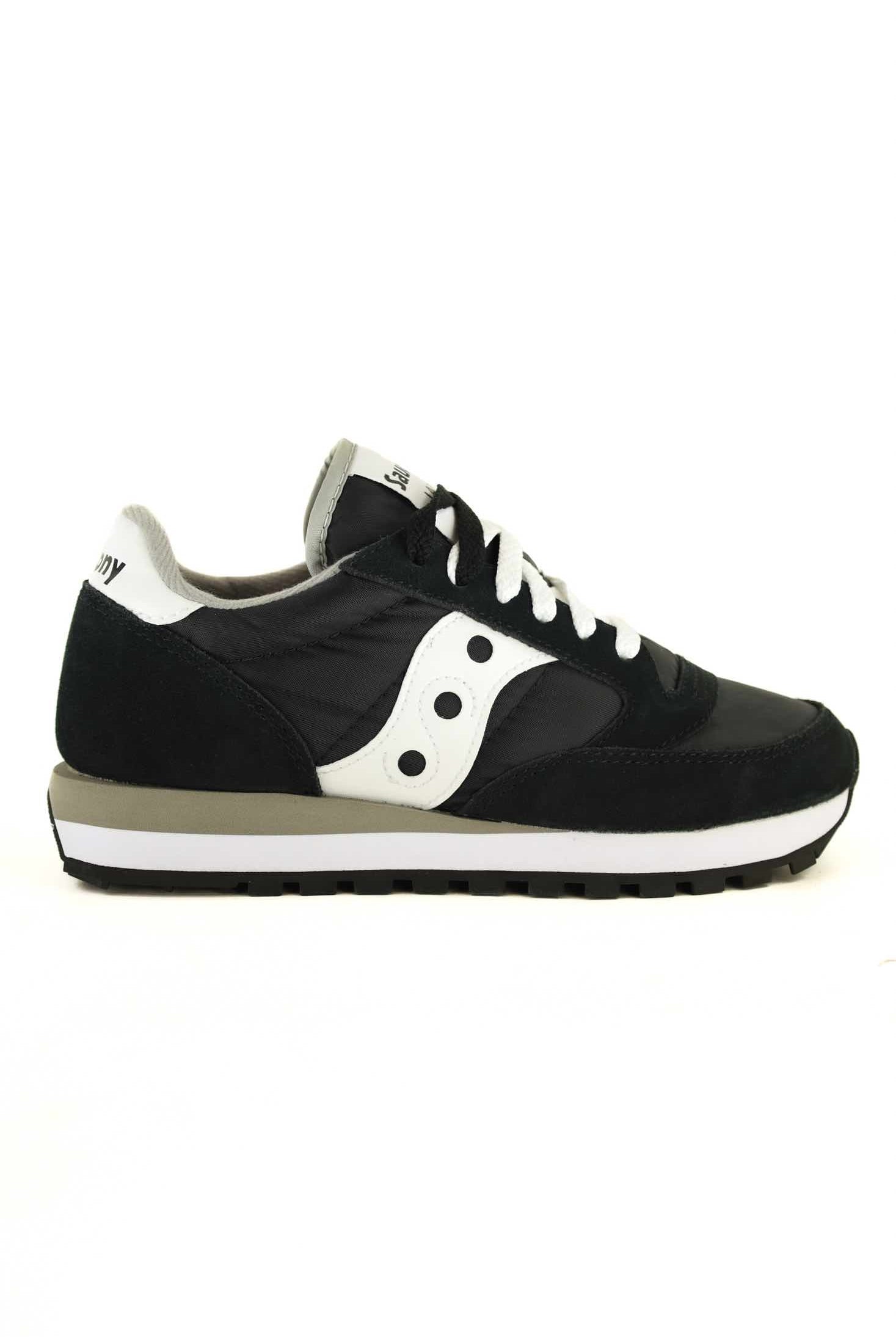 Saucony sneakers donna jazz originals in pelle e nylon nero