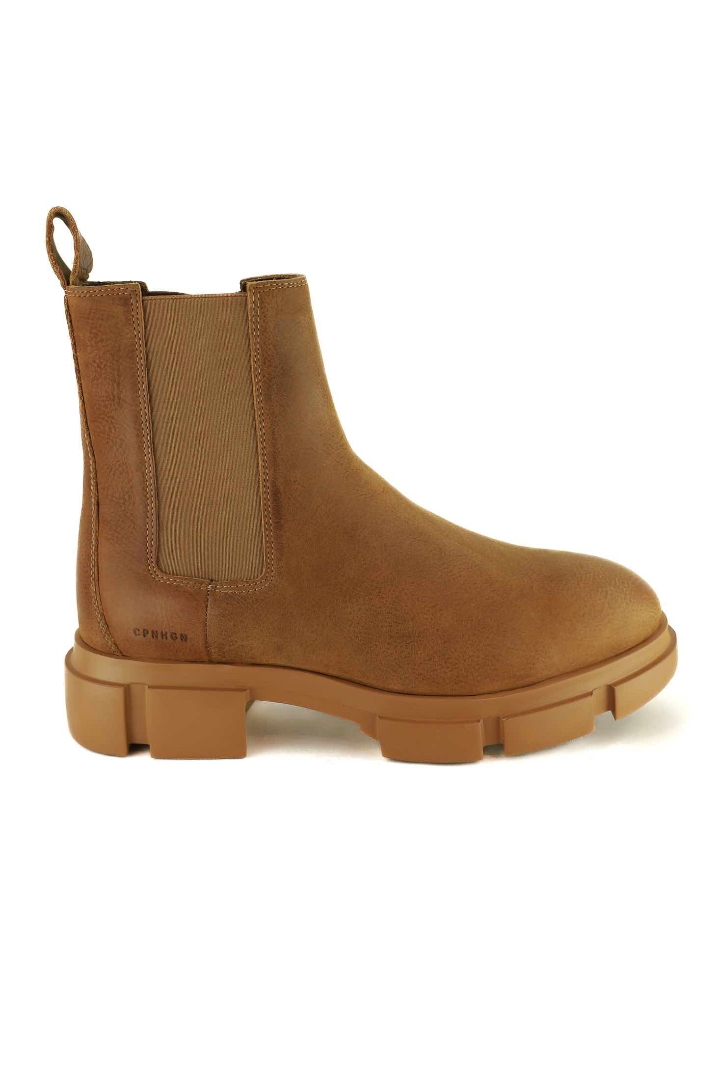 Copenhagen stivaletto donna in pelle cognac