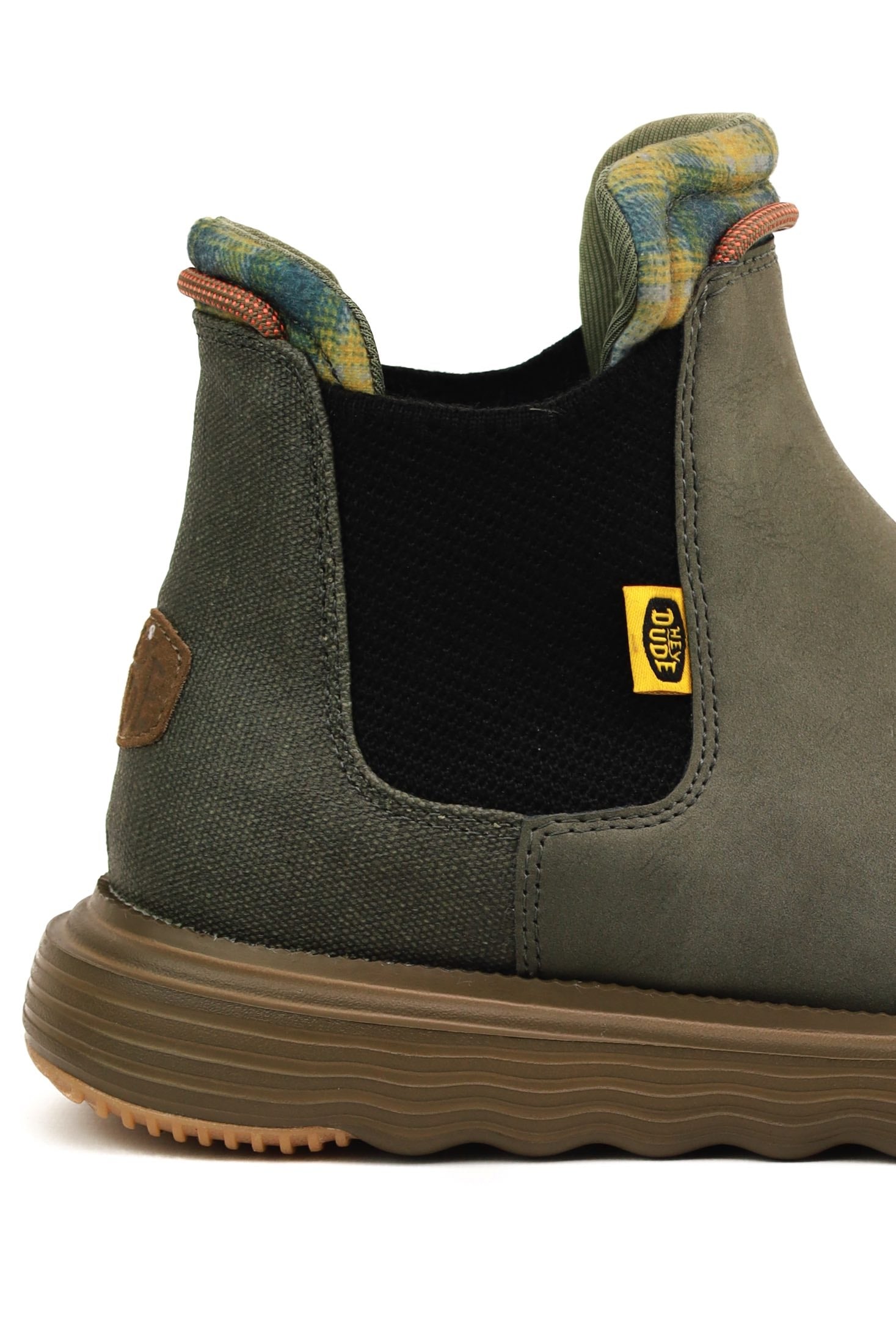 Hey Dude stivaletto uomo idrorepellente verde