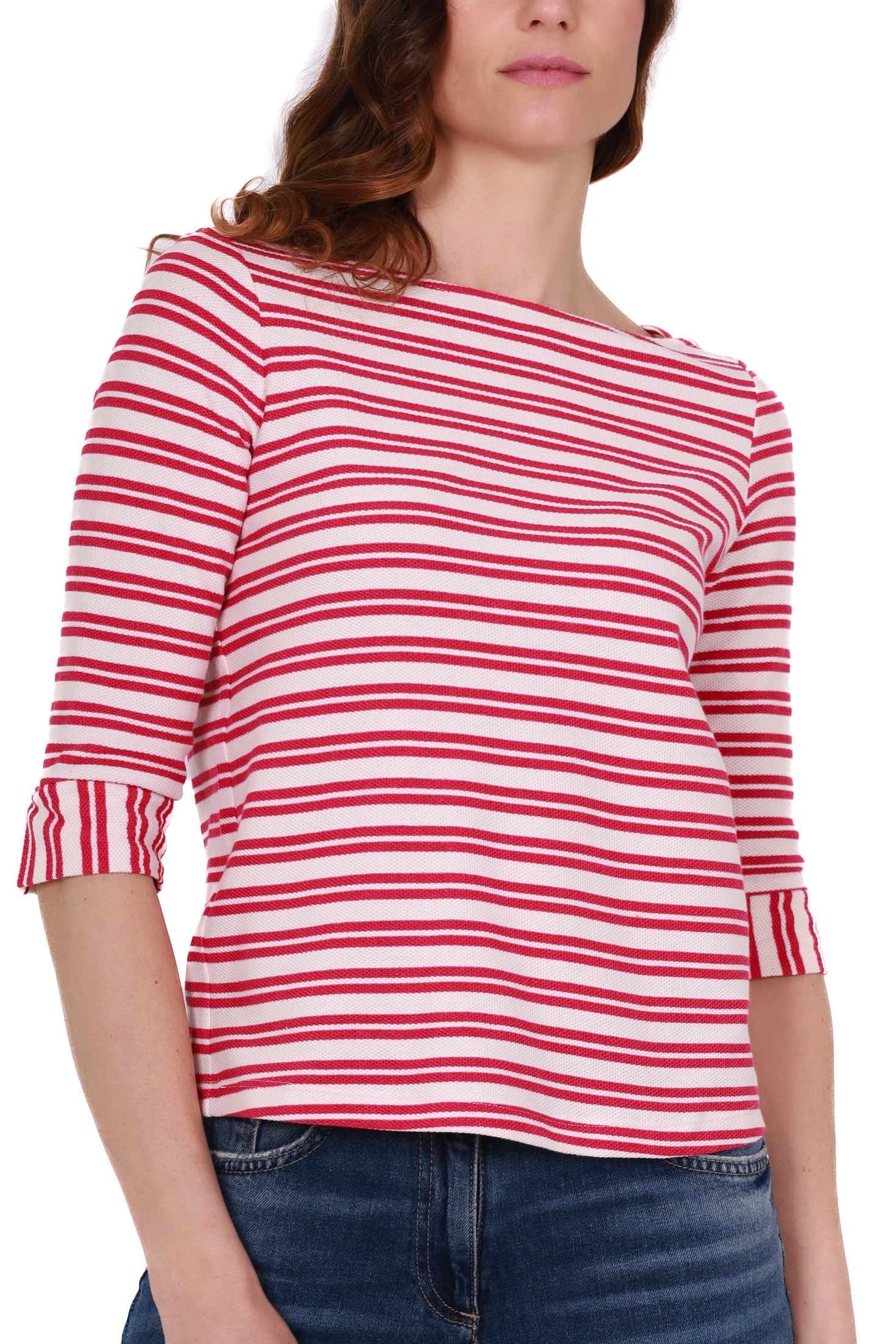 Pennyblack t-shirt in jersey a righe rosso