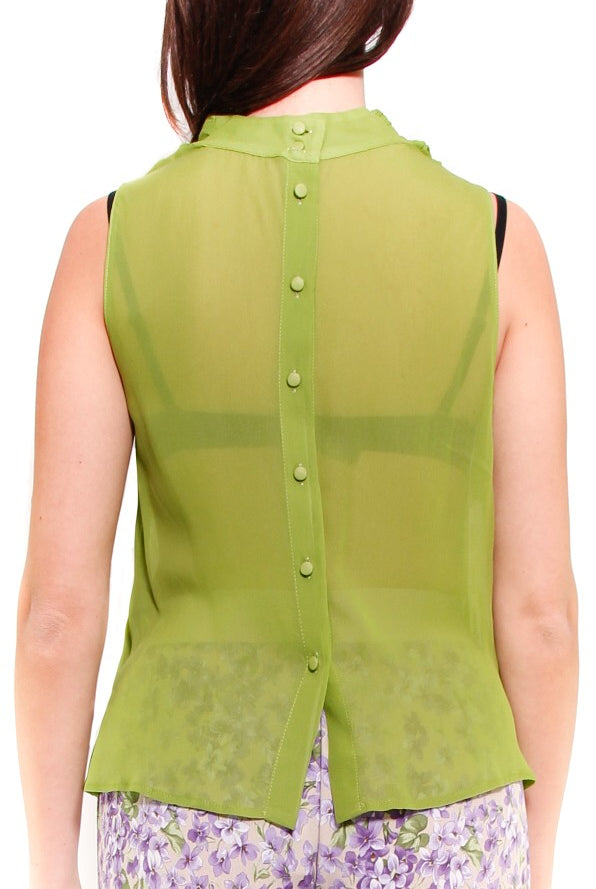 Twin Set Srl twin set top verde