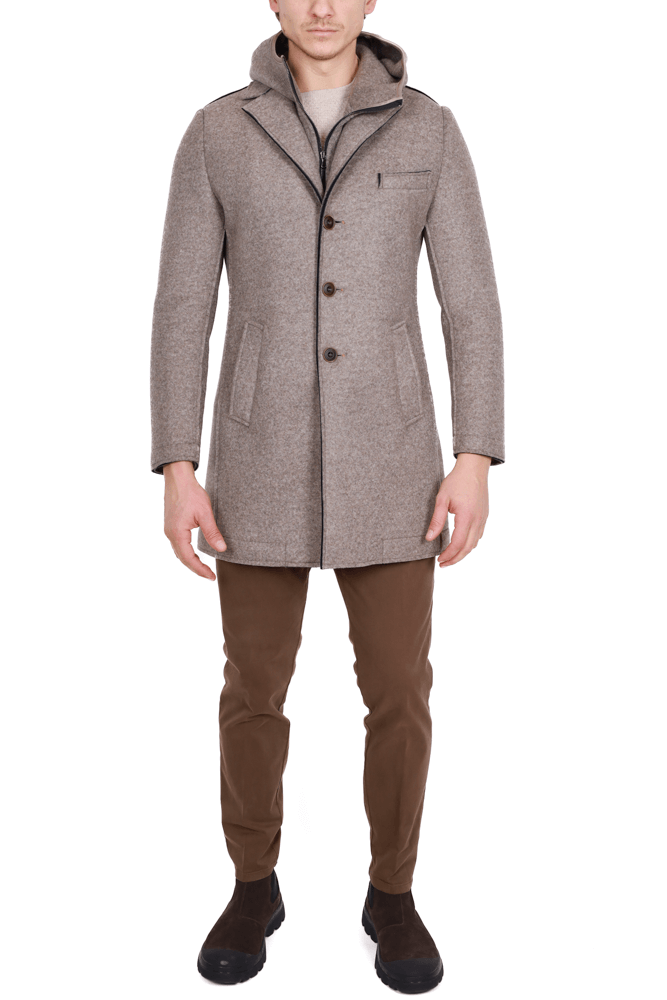 Corto Cappotto Uomo Cappotto Corto Cappotti Uomo Cashmere Cappotto