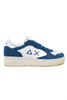 SNEAKERS UOMO IN PELLE BLU