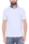 POLO UOMO MICRO CON INSERTO TESSUTO SUL COLLO BIANCO