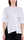 T-SHIRT GIROCOLLO CON ARRICCIATURA BIANCO
