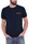 T-SHIRT UOMO CON DETTAGLI FLUO BLU