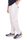 PANTALONE CON PINCES RELAXED FIT IN COTONE BURRO