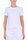 T-SHIRT GIROCOLLO CON SMERLO E RICAMO AL FONDO BIANCO
