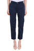 JEANS CON TASCHE AMERICA IN COTONE BLU