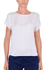 T-SHIRT OVERSIZE DI VISCOSA BIANCO