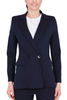 GIACCA BLAZER DOPPIOPETTO IN PUNTO MILANO BLU