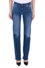 JEANS STRAIGHT IN DENIM STRETCH BLU