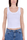 TOP A COSTINE CON STRASS BIANCO