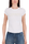 T-SHIRT CROPPED CON LOGO E STRASS BURRO