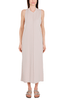 ABITO LUNGO SMANICATO IN JERSEY BEIGE