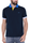 POLO MICRO PIQUET CON DETTAGLI COLORE CONTRASTO BLU