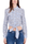 CAMICIA CROPPED FANTASIA BLU