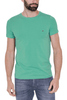 T-SHIRT UOMO IN COTONE STRETCH VERDE