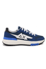 SNEAKERS UOMO IN PELLE BLU