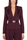 GIACCA BLAZER CORTA IN CREPE CON CINTURA BORDEAUX