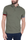 POLO PIQUET DI COTONE STRETCH CON BORDI COLORATI VERDE