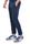 PANTALONE UOMO IN TESSUTO CON MICRO DISEGNO BLU