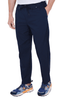 PANTALONE CON ELASTICO E LACCIO IN VITA BLU