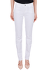JEANS SLIM IN BULL DENIM STRETCH BIANCO