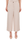 PANTALONE A PALAZZO IN MISTO LINO BEIGE