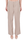 PANTALONE A PALAZZO IN COTONE E TENCEL BEIGE