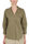 CAMICIA IN COTONE CON INSERTO RASO FANTASIA VERDE