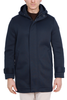 PARKA IN TESSUTO TECNICO MICRO PIQUET BLU