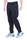 PANTALONE CON PINCES RELAXED FIT IN COTONE STRETCH BLU