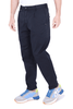 PANTALONE CON PINCES RELAXED FIT IN COTONE STRETCH BLU