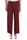 PANTALONE CROPPED A PALAZZO IN COTONE BORDEAUX