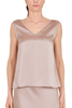 TOP IN RASO ORO